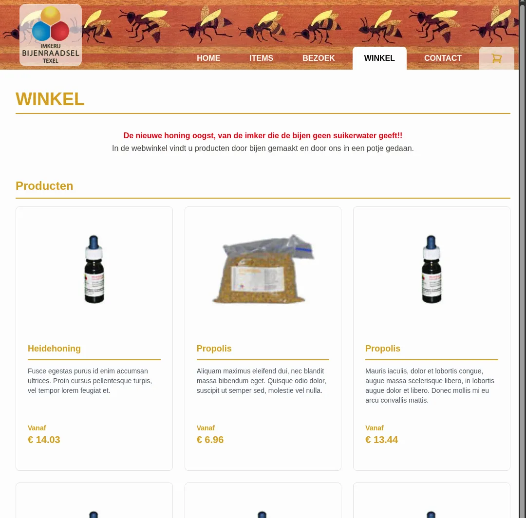 The store, allowing you to buy products